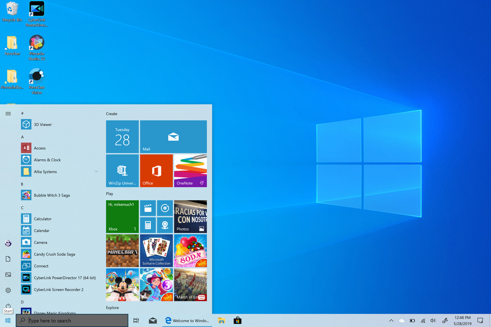 Microsoft Windows 10 Operating System